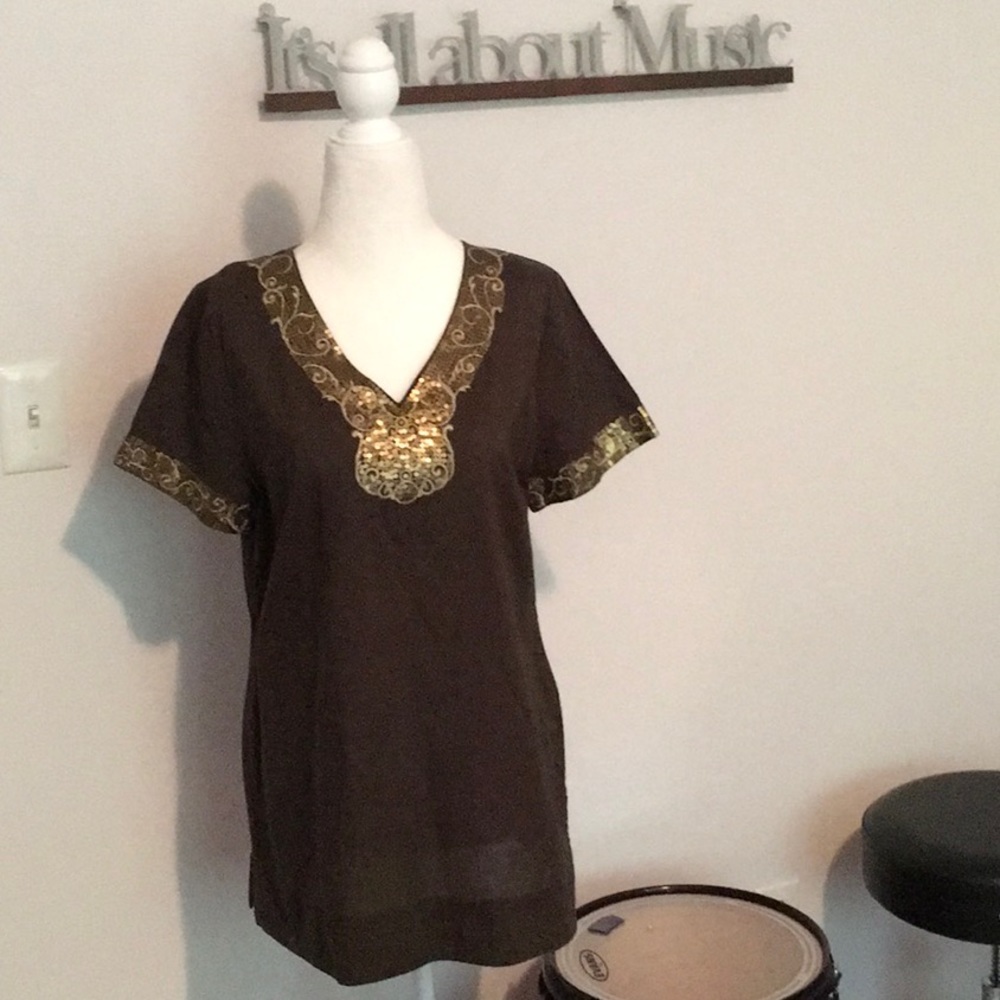 Casual Elegant Dana Buchman Tunic Medium